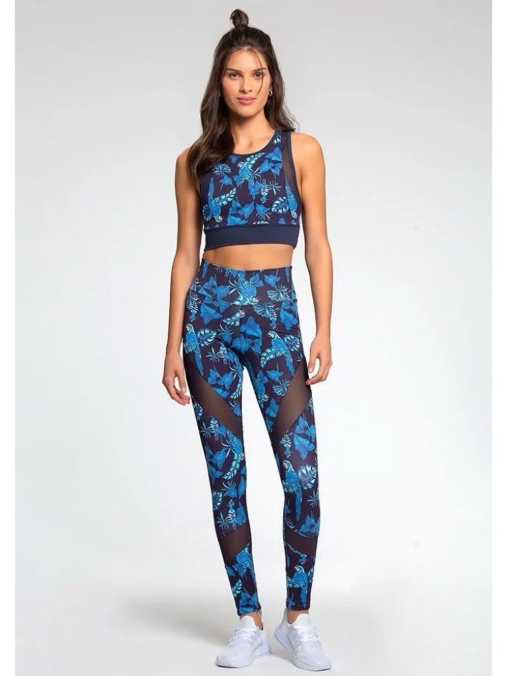 NEW Rio Yoga Athletic Set Large Blue